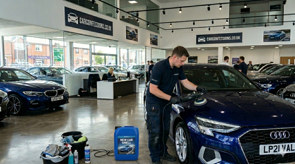 new car smell psychology in car dealerships